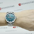 Certina Certina DS Action Day-Date C032.430.11.091.00 швейцарские наручные мужские часы заводная головка с логотипом Certina